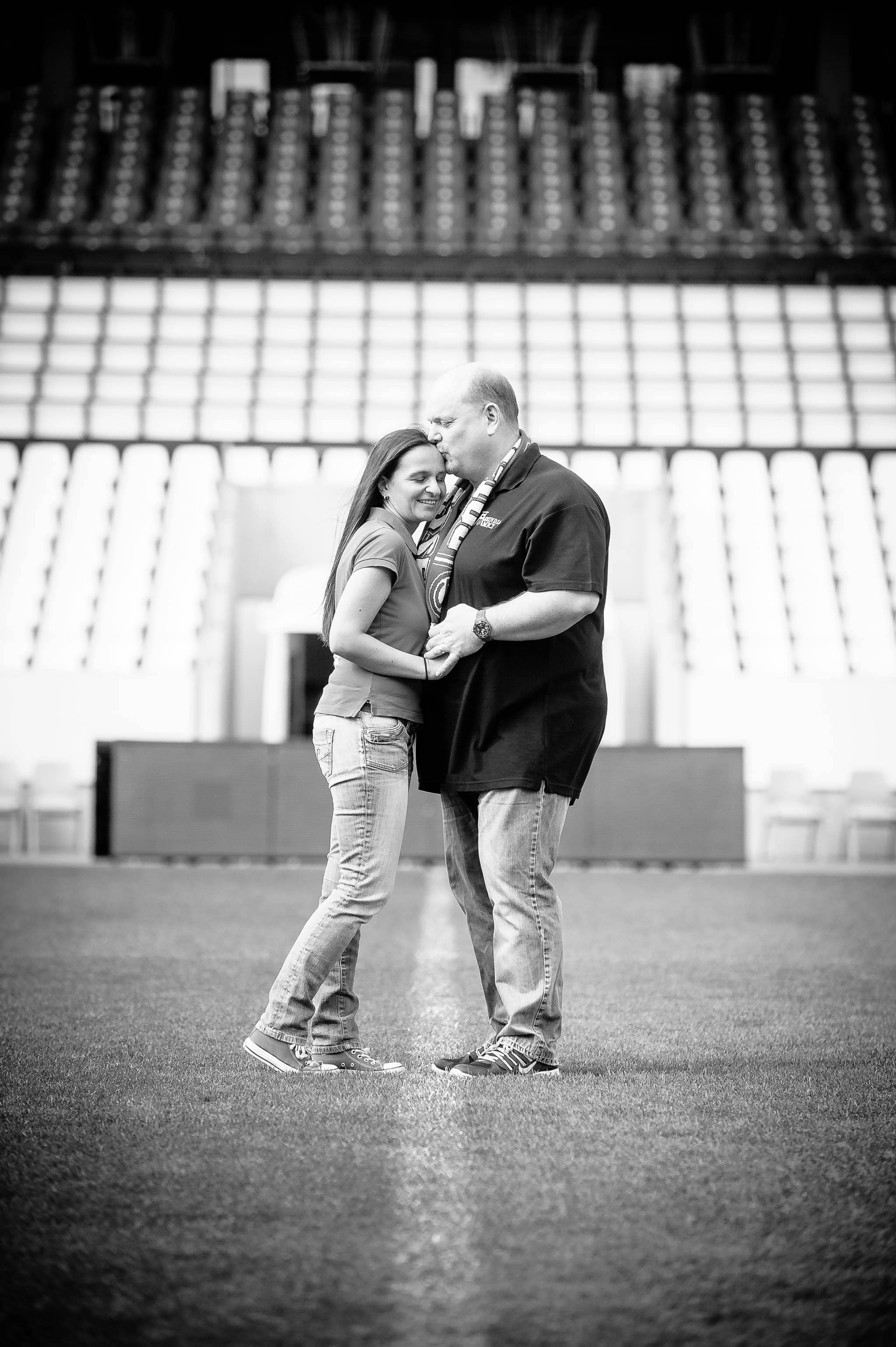Engagement im Stadion